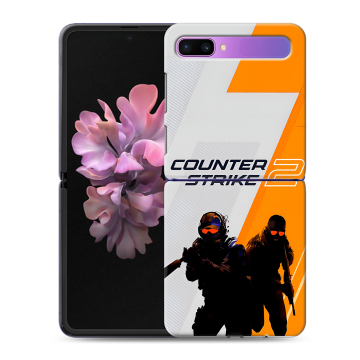 Пластиковый чехол на Samsung Galaxy Z Flip с принтом Counter Strike Пластиковый чехол на Samsung Galaxy Z Flip с принтом Counter Strike
