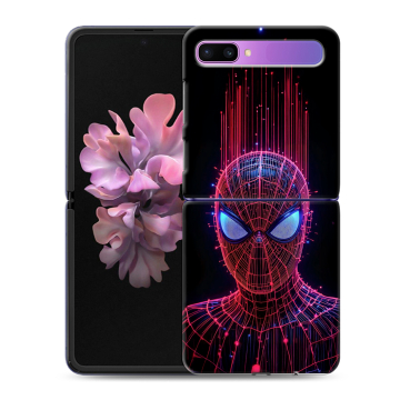 Пластиковый чехол на Samsung Galaxy Z Flip с принтом Spiderman Человек паук Пластиковый чехол на Samsung Galaxy Z Flip с принтом Spiderman Человек паук