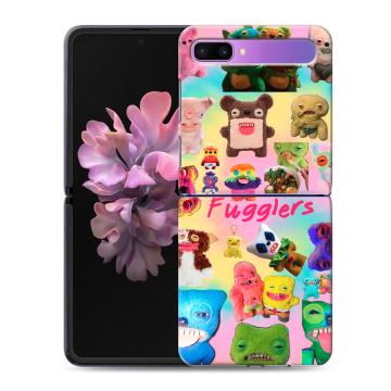 Пластиковый чехол на Samsung Galaxy Z Flip с принтом Флагер Fuggler Пластиковый чехол на Samsung Galaxy Z Flip с принтом Флагер Fuggler