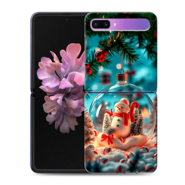 Пластиковый чехол на Samsung Galaxy Z Flip с принтом Новый год Пластиковый чехол на Samsung Galaxy Z Flip с принтом Новый год