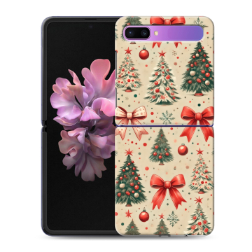 Пластиковый чехол на Samsung Galaxy Z Flip с принтом Новый год Пластиковый чехол на Samsung Galaxy Z Flip с принтом Новый год