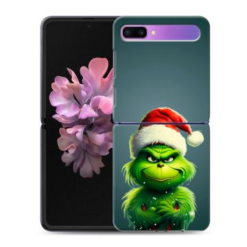 Пластиковый чехол на Samsung Galaxy Z Flip с принтом Новый год Пластиковый чехол на Samsung Galaxy Z Flip с принтом Новый год