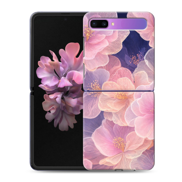 Пластиковый чехол на Samsung Galaxy Z Flip с принтом женский Пластиковый чехол на Samsung Galaxy Z Flip с принтом женский