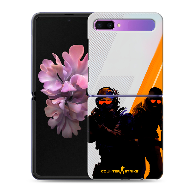 Пластиковый чехол на Samsung Galaxy Z Flip с принтом Контер страйк Counter strike Пластиковый чехол на Samsung Galaxy Z Flip с принтом Контер страйк Counter strike