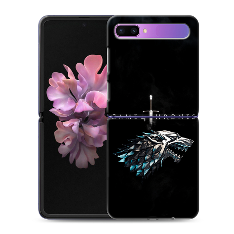 Пластиковый чехол на Samsung Galaxy Z Flip с принтом Игра Престолов Game Thrones Пластиковый чехол на Samsung Galaxy Z Flip с принтом Игра Престолов Game Thrones