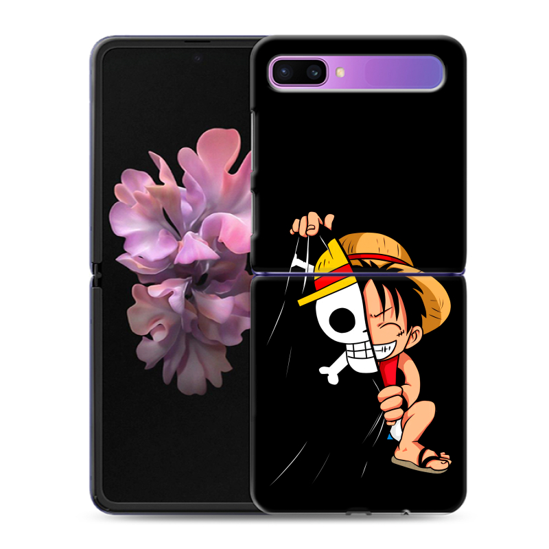 Пластиковый чехол на Samsung Galaxy Z Flip с принтом One Piece Ван Пис Пластиковый чехол на Samsung Galaxy Z Flip с принтом One Piece Ван Пис