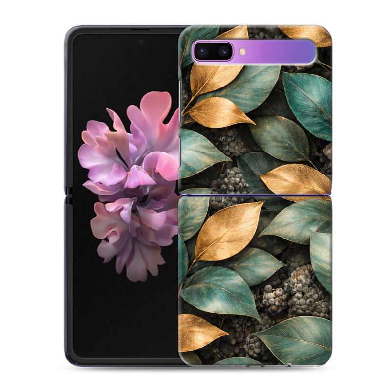 Пластиковый чехол на Samsung Galaxy Z Flip с принтом женский Пластиковый чехол на Samsung Galaxy Z Flip с принтом женский