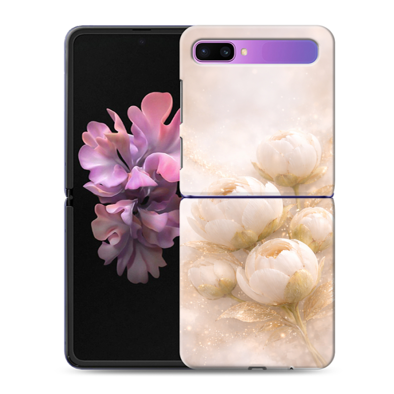 Пластиковый чехол на Samsung Galaxy Z Flip с принтом женский Пластиковый чехол на Samsung Galaxy Z Flip с принтом женский