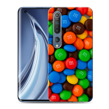 Силиконовый чехол на Xiaomi Mi 10 с принтом Конфеты Силиконовый чехол на Xiaomi Mi 10 с принтом Конфеты