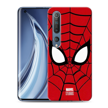 Силиконовый чехол на Xiaomi Mi 10 с принтом человек паук spiderman Силиконовый чехол на Xiaomi Mi 10 с принтом человек паук spiderman