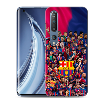 Силиконовый чехол на Xiaomi Mi 10 с принтом Барселона Barcelona