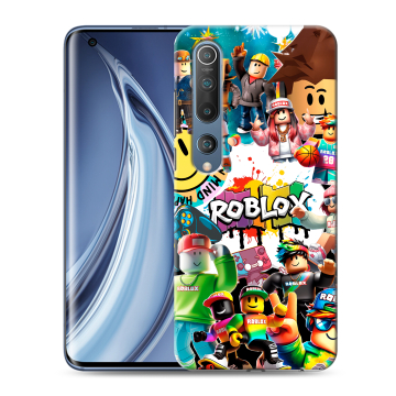 Силиконовый чехол на Xiaomi Mi 10 с принтом Roblox Роблокс Силиконовый чехол на Xiaomi Mi 10 с принтом Roblox Роблокс