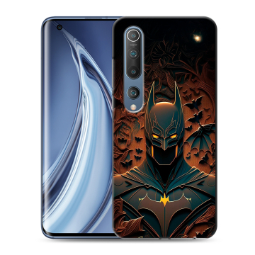 Силиконовый чехол на Xiaomi Mi 10 с принтом Batman Бэтмен