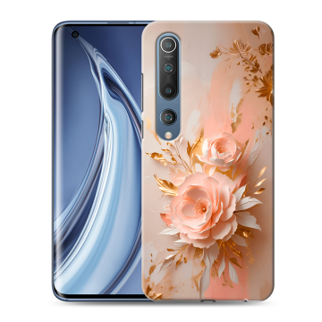Силиконовый чехол на Xiaomi Mi 10 с принтом женский