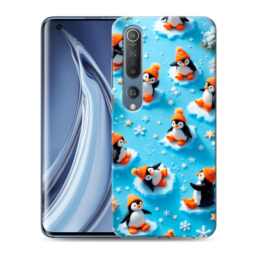 Силиконовый чехол на Xiaomi Mi 10 с принтом Новый год