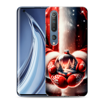 Силиконовый чехол на Xiaomi Mi 10 с принтом Новый год