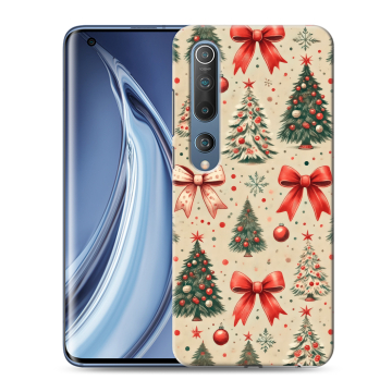 Силиконовый чехол на Xiaomi Mi 10 с принтом Новый год
