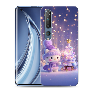Силиконовый чехол на Xiaomi Mi 10 с принтом Новый год