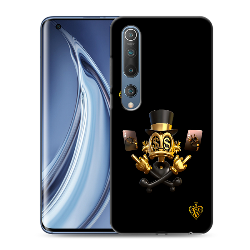Силиконовый чехол на Xiaomi Mi 10 с принтом Золотой скрудж макдак Силиконовый чехол на Xiaomi Mi 10 с принтом Золотой скрудж макдак