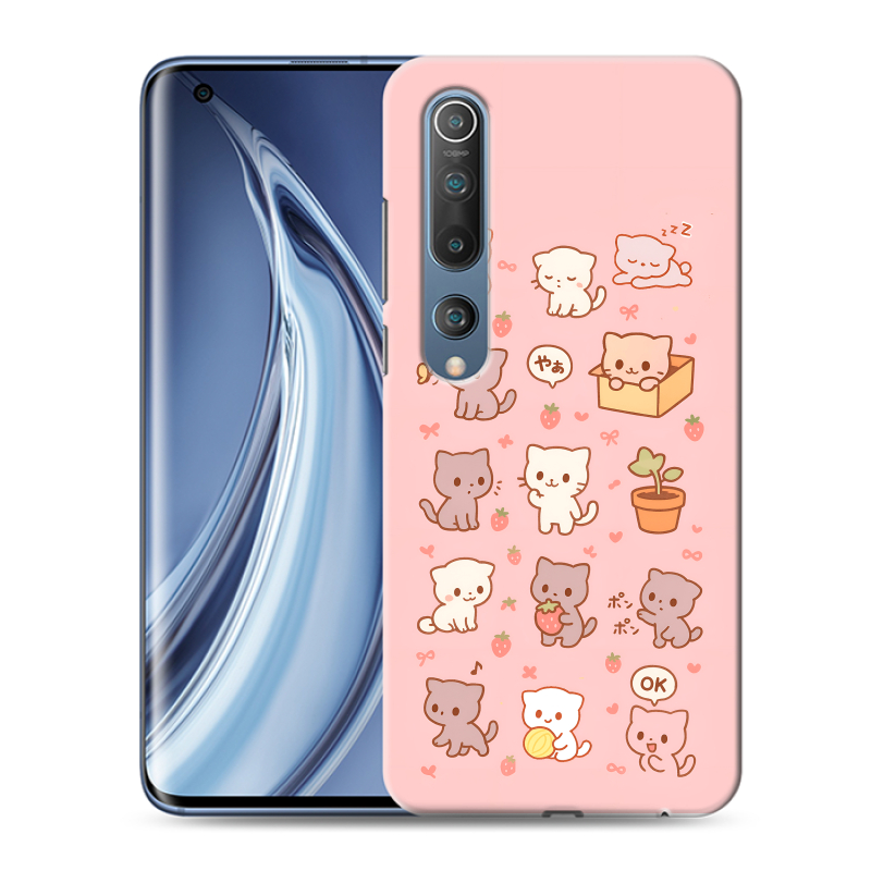Силиконовый противоударный чехол на Xiaomi Mi 10 с принтом Hello Kitty Хелоу Кити Силиконовый противоударный чехол на Xiaomi Mi 10 с принтом Hello Kitty Хелоу Кити