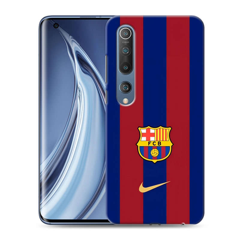Силиконовый противоударный чехол на Xiaomi Mi 10 с принтом Барселона Barcelona Силиконовый противоударный чехол на Xiaomi Mi 10 с принтом Барселона Barcelona
