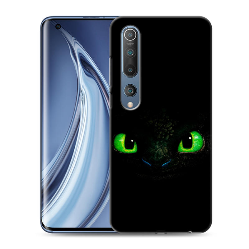 Силиконовый чехол на Xiaomi Mi 10 с принтом Как приручить дракона Силиконовый чехол на Xiaomi Mi 10 с принтом Как приручить дракона