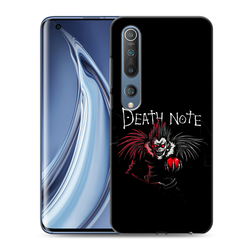 Пластиковый чехол на Xiaomi Mi 10 с принтом Death note Тетрадь смерти Пластиковый чехол на Xiaomi Mi 10 с принтом Death note Тетрадь смерти