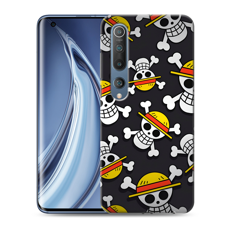 Силиконовый противоударный чехол на Xiaomi Mi 10 с принтом One Piece Ван Пис Силиконовый противоударный чехол на Xiaomi Mi 10 с принтом One Piece Ван Пис