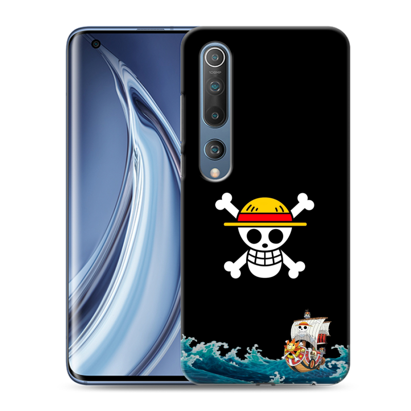 Силиконовый чехол на Xiaomi Mi 10 с принтом One Piece Ван Пис Силиконовый чехол на Xiaomi Mi 10 с принтом One Piece Ван Пис