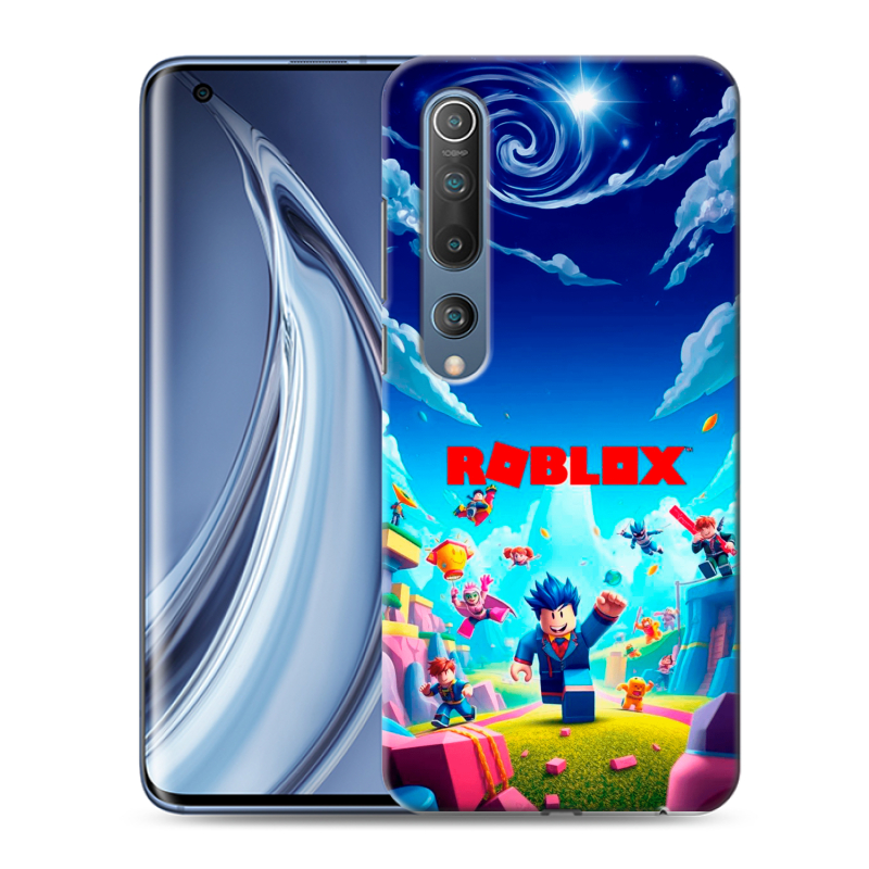 Пластиковый чехол на Xiaomi Mi 10 с принтом Roblox Роблокс Пластиковый чехол на Xiaomi Mi 10 с принтом Roblox Роблокс