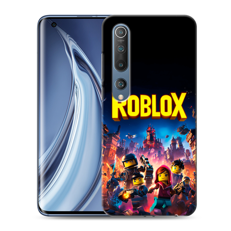 Пластиковый чехол на Xiaomi Mi 10 с принтом Roblox Роблокс Пластиковый чехол на Xiaomi Mi 10 с принтом Roblox Роблокс