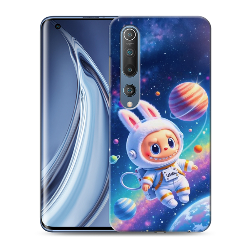 Силиконовый чехол на Xiaomi Mi 10 с принтом Labubu Лабубу Силиконовый чехол на Xiaomi Mi 10 с принтом Labubu Лабубу