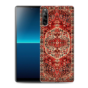 Силиконовый чехол на Sony Xperia L4 с принтом Ковер