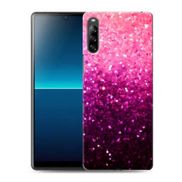 Силиконовый чехол на Sony Xperia L4 с принтом Блестки Силиконовый чехол на Sony Xperia L4 с принтом Блестки