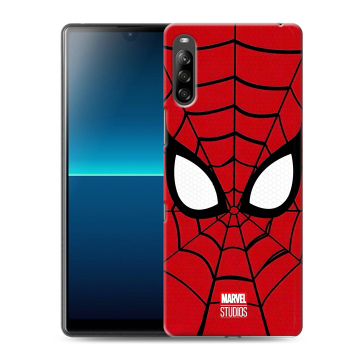 Силиконовый чехол на Sony Xperia L4 с принтом человек паук spiderman Силиконовый чехол на Sony Xperia L4 с принтом человек паук spiderman
