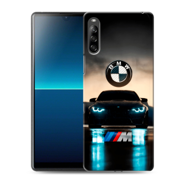 Силиконовый чехол на Sony Xperia L4 с принтом БМВ BMW Силиконовый чехол на Sony Xperia L4 с принтом БМВ BMW
