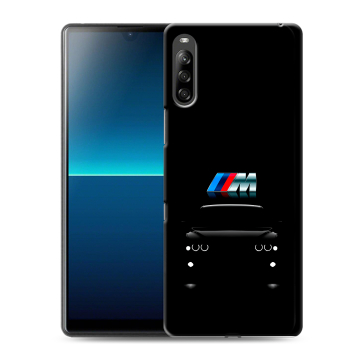 Силиконовый чехол на Sony Xperia L4 с принтом БМВ BMW Силиконовый чехол на Sony Xperia L4 с принтом БМВ BMW