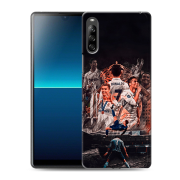 Силиконовый чехол на Sony Xperia L4 с принтом Реал Роналдо Real Ronaldo