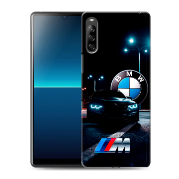 Силиконовый чехол на Sony Xperia L4 с принтом БМВ BMW Силиконовый чехол на Sony Xperia L4 с принтом БМВ BMW