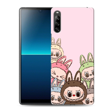 Силиконовый чехол на Sony Xperia L4 с принтом Лабубу