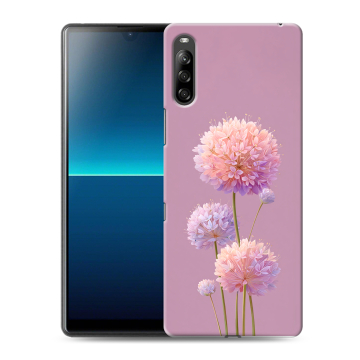 Силиконовый чехол на Sony Xperia L4 с принтом Цветы