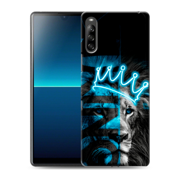 Силиконовый чехол на Sony Xperia L4 с принтом Король лев