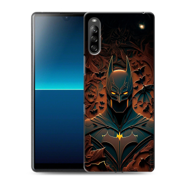 Силиконовый чехол на Sony Xperia L4 с принтом Batman Бэтмен