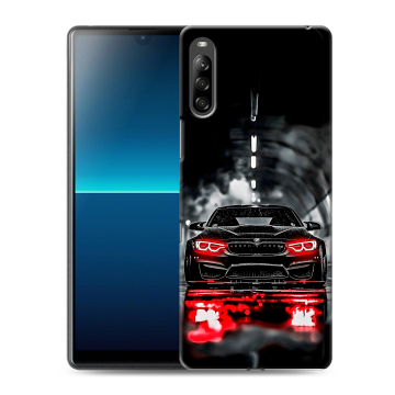 Силиконовый чехол на Sony Xperia L4 с принтом BMW БМВ Силиконовый чехол на Sony Xperia L4 с принтом BMW БМВ