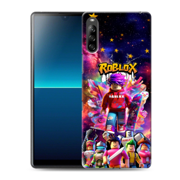 Силиконовый чехол на Sony Xperia L4 с принтом Roblox Роблокс Силиконовый чехол на Sony Xperia L4 с принтом Roblox Роблокс