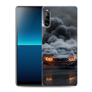 Силиконовый чехол на Sony Xperia L4 с принтом BMW БМВ Силиконовый чехол на Sony Xperia L4 с принтом BMW БМВ