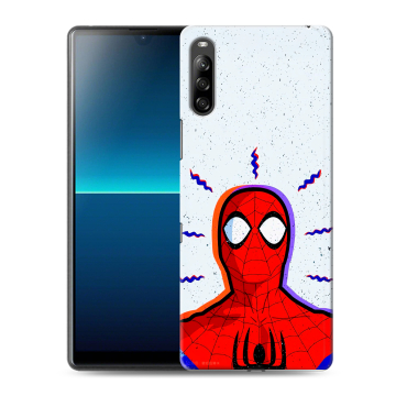 Силиконовый чехол на Sony Xperia L4 с принтом Spiderman Человек паук