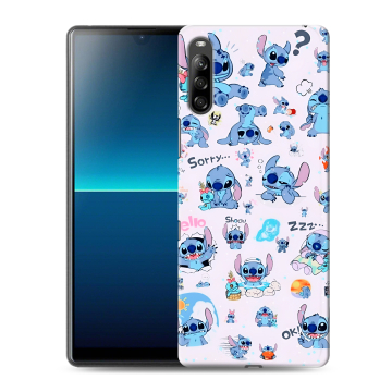 Силиконовый чехол на Sony Xperia L4 с принтом Лило и Стич