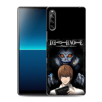 Силиконовый чехол на Sony Xperia L4 с принтом Death note Тетрадь смерти