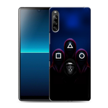 Силиконовый чехол на Sony Xperia L4 с принтом Игра Кальмара